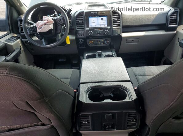 1FTEW1EP1JFA29554 2018 FORD F150 Black Vista del salpicadero