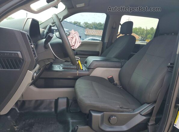 1FTEW1EP1JFA29554 2018 FORD F150 Black Vista interior delantera