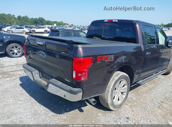1FTEW1EP1JFB19464 2018 FORD F150 Черный Задняя правая четверть