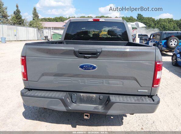 1FTEW1EP1JFE09557 2018 FORD F150 Gray 