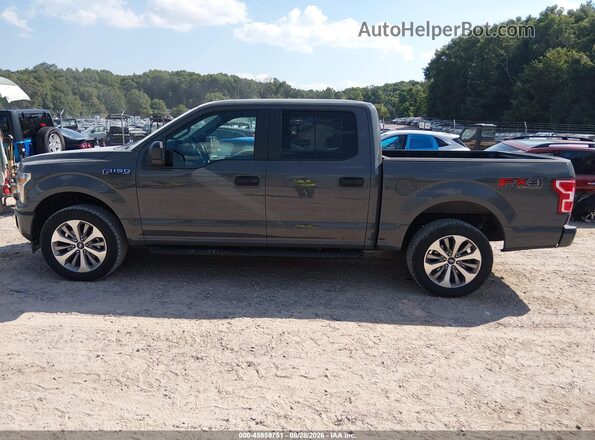 1FTEW1EP1JFE09557 2018 FORD F150 Gray Սալոնի 360 աստիճան տեսք