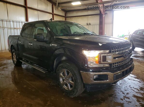 1FTEW1EP1JFE45779 2018 FORD F150 Black Առջևի աջ
