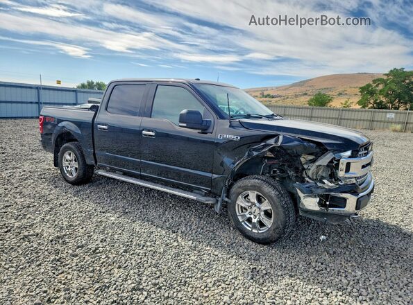 1FTEW1EP1JKC50207 2018 FORD F150 Black Առջևի աջ