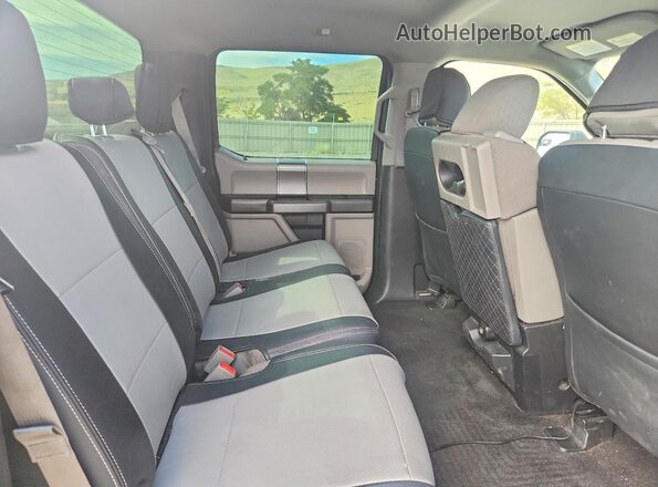 1FTEW1EP1JKC50207 2018 FORD F150 Black Հետևի նստատեղերի տեսք