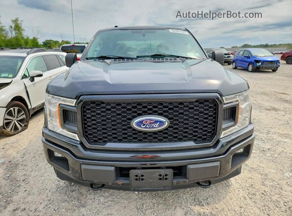 1FTEW1EP1KFB42258 2019 FORD F150 Black Вид спереду