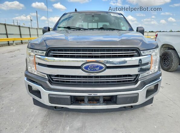 1FTEW1EP1KKD58926 2019 FORD F150 Серый Вид спереди