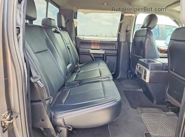 1FTEW1EP1KKD58926 2019 FORD F150 Серый Вид задних сидений