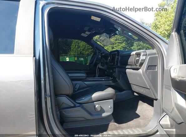 1FTEW1EP1MFA02360 2021 FORD F150 Gray Front interior view