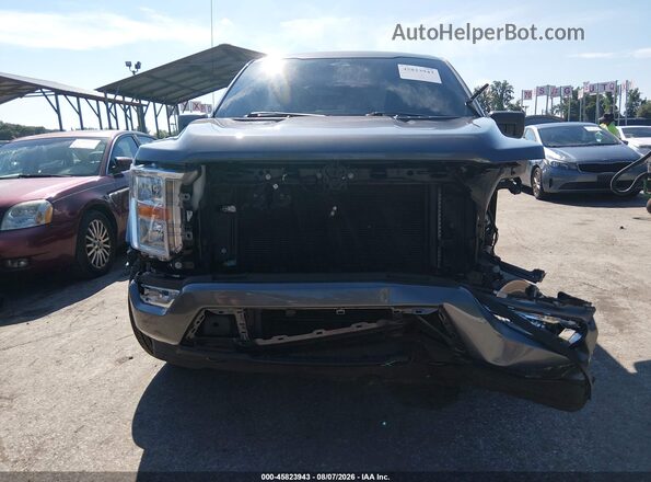 1FTEW1EP1MFA02360 2021 FORD F150 Gray Front view