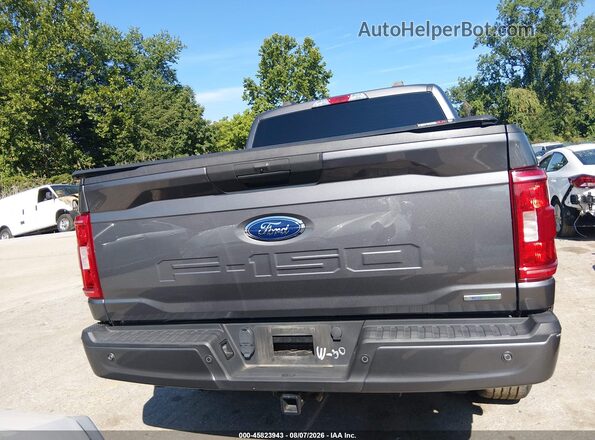 1FTEW1EP1MFA02360 2021 FORD F150 Gray 