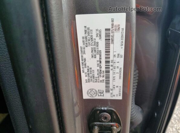 1FTEW1EP1MFB56535 2021 FORD F150 Gray ძრავის განყოფილების ხედი