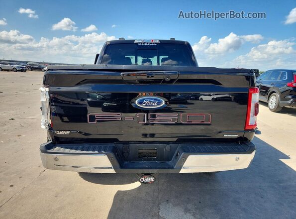 1FTEW1EP1MKE62691 2021 FORD F150 Black Widok z tyłu