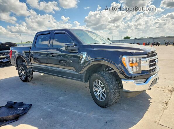 1FTEW1EP1MKE62691 2021 FORD F150 Black Przód prawy