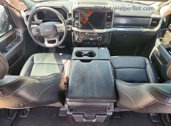 1FTEW1EP1MKE62691 2021 FORD F150 Black Widok deski rozdzielczej
