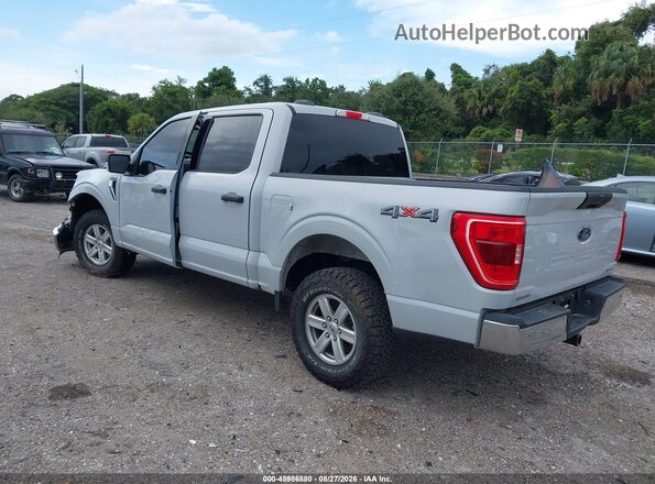 1FTEW1EP1MKF00145 2021 FORD F150 Gray Հետևի ձախ