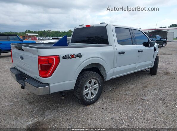1FTEW1EP1MKF00145 2021 FORD F150 Gray Հետևի աջ
