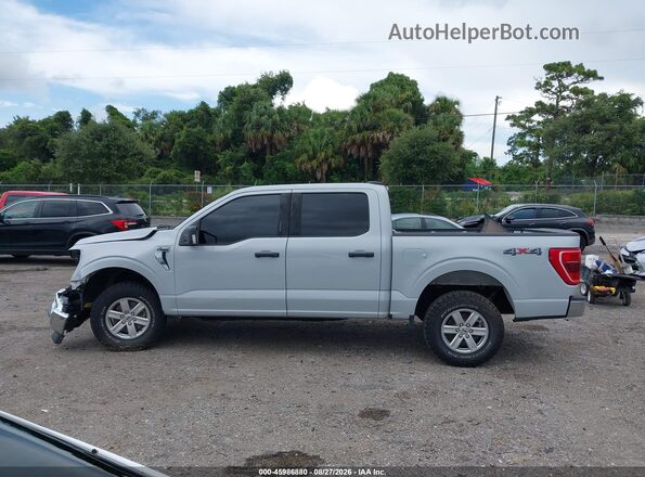 1FTEW1EP1MKF00145 2021 FORD F150 Gray Սալոնի 360 աստիճան տեսք