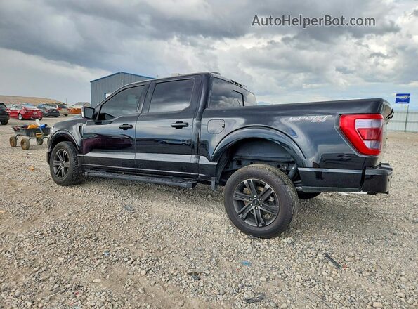 1FTEW1EP1NFA37207 2022 FORD F150 Black Rear left