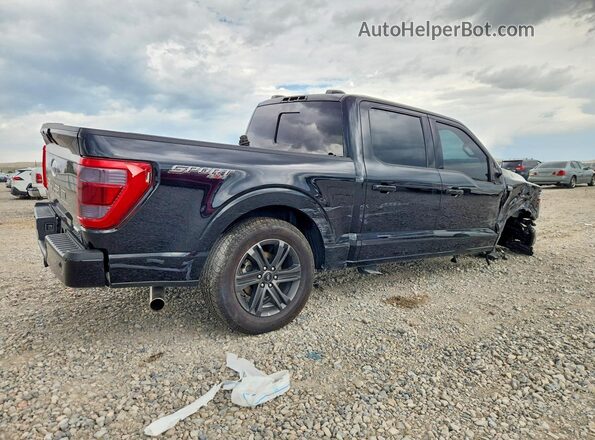 1FTEW1EP1NFA37207 2022 FORD F150 Black Rear right