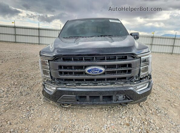 1FTEW1EP1NFA37207 2022 FORD F150 Black Front view