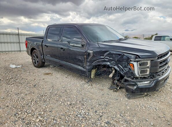 1FTEW1EP1NFA37207 2022 FORD F150 Black Front right