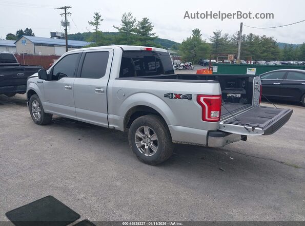 1FTEW1EP2GFC33790 2016 FORD F150 Silver Tył lewy