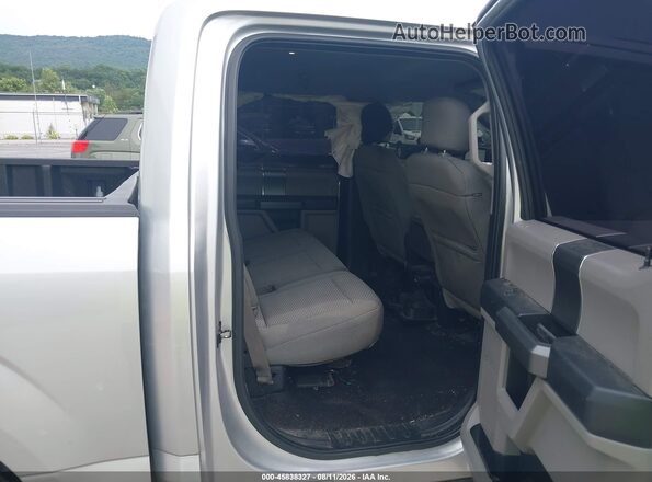 1FTEW1EP2GFC33790 2016 FORD F150 Silver Widok naklejki z numerem VIN