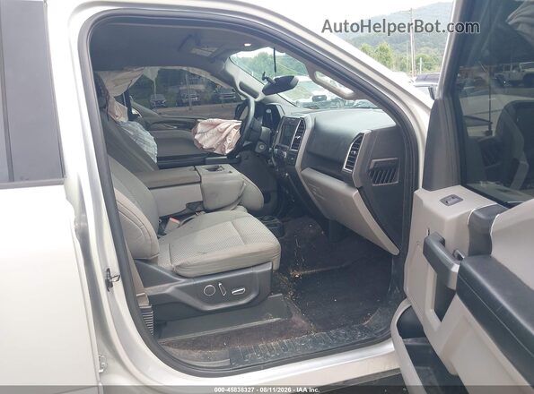1FTEW1EP2GFC33790 2016 FORD F150 Silver Widok wnętrza z przodu