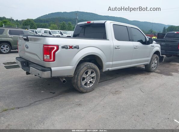 1FTEW1EP2GFC33790 2016 FORD F150 Silver Tył prawy