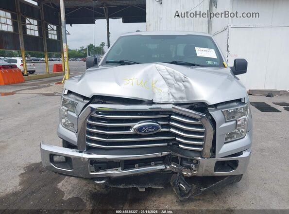 1FTEW1EP2GFC33790 2016 FORD F150 Silver Widok zestawu wskaźników