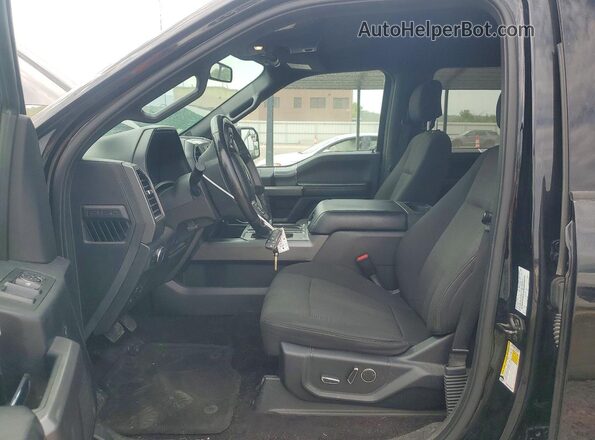 1FTEW1EP2HFB88352 2017 FORD F150 Black Vista interior delantera