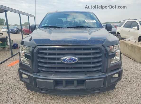 1FTEW1EP2HFB88352 2017 FORD F150 Black Vista frontal