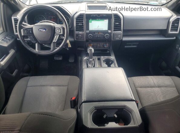 1FTEW1EP2HFB88352 2017 FORD F150 Black Vista del salpicadero
