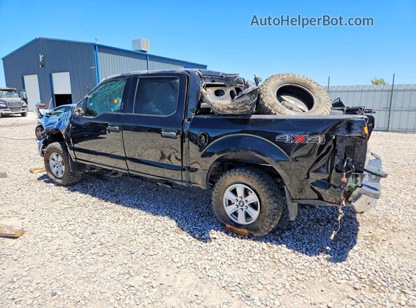 1FTEW1EP2HFC23567 2017 FORD F150 Black Trasero izquierdo