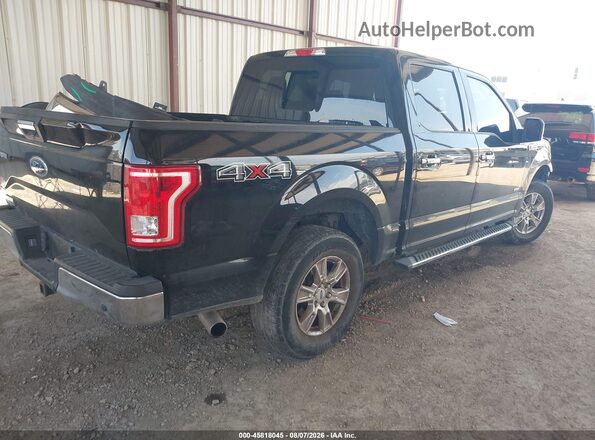 1FTEW1EP2HKD31338 2017 FORD F150 Black უკანა მარჯვენა