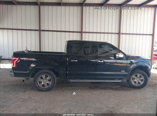1FTEW1EP2HKD31338 2017 FORD F150 Black უკანა სალონის ხედი