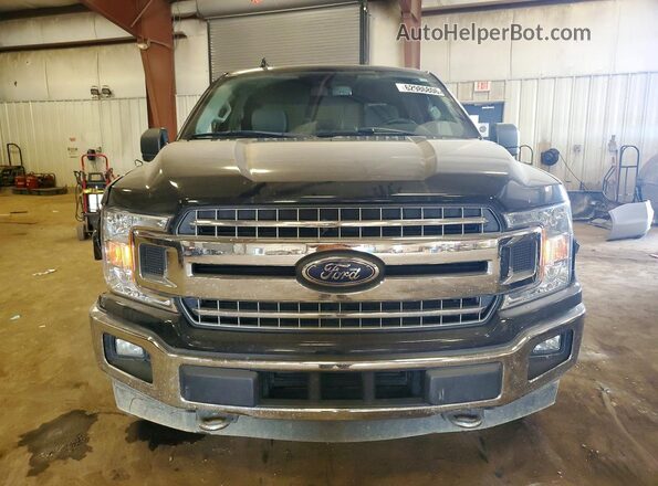 1FTEW1EP2JFB04150 2018 FORD F150 Black წინა ხედი