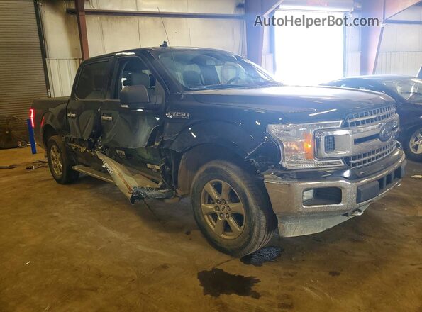 1FTEW1EP2JFB04150 2018 FORD F150 Black წინა მარჯვენა