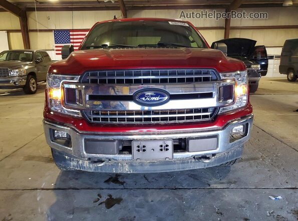 1FTEW1EP2KFB63068 2019 FORD F150 Red Вид спереду