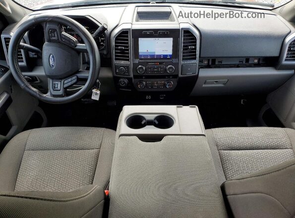 1FTEW1EP2KFB63068 2019 FORD F150 Red Вид панелі приладів