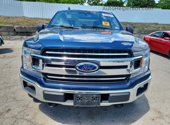 1FTEW1EP2KFB90867 2019 FORD F150 Blue Front view
