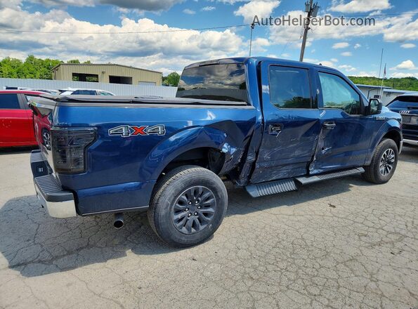 1FTEW1EP2KFB90867 2019 FORD F150 Blue Rear right