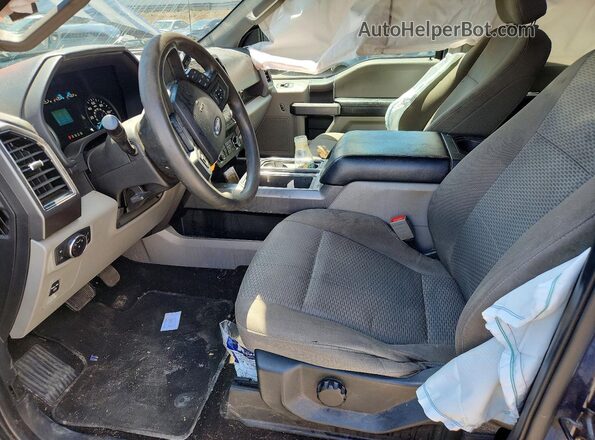 1FTEW1EP2KFB90867 2019 FORD F150 Blue Front interior view