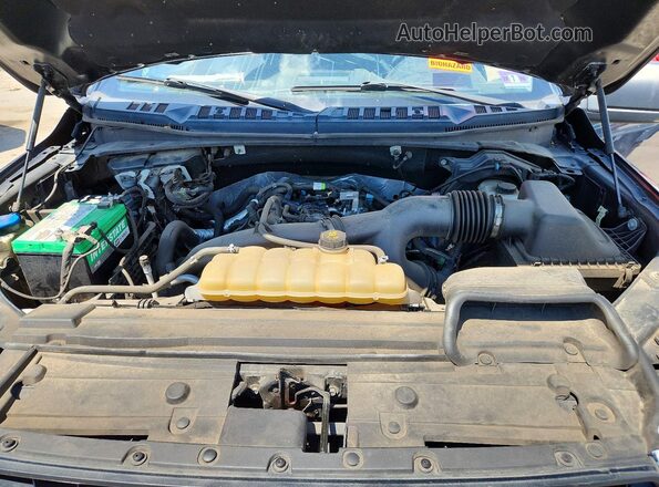1FTEW1EP2KFB90867 2019 FORD F150 Blue Rear interior view