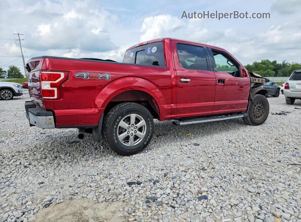 1FTEW1EP2KFC06517 2019 FORD F150 Red Tył prawy