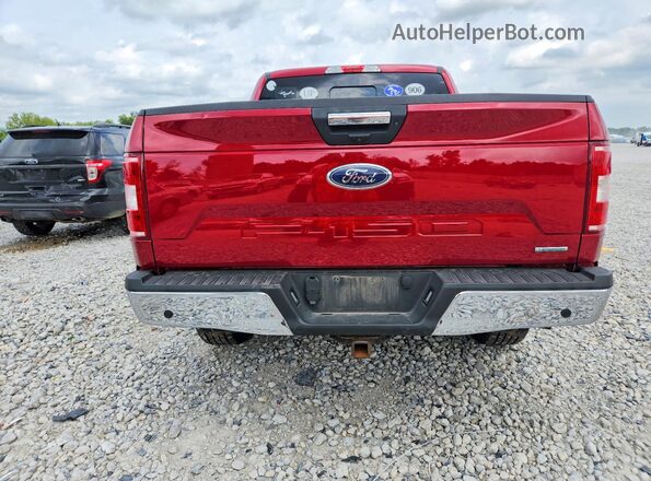 1FTEW1EP2KFC06517 2019 FORD F150 Red Widok z tyłu