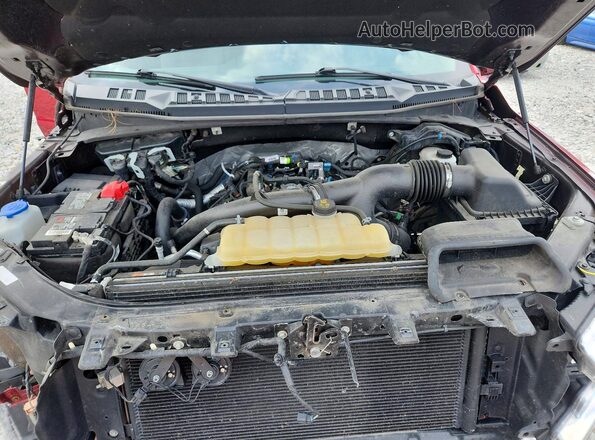1FTEW1EP2KFC06517 2019 FORD F150 Red Widok wnętrza z tyłu