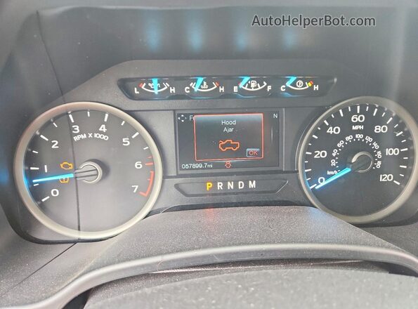 1FTEW1EP2KFC06517 2019 FORD F150 Red Widok zestawu wskaźników