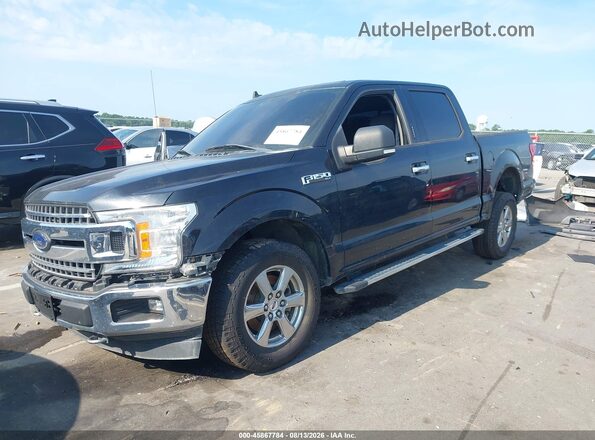 1FTEW1EP2LFA10398 2020 FORD F150 Black Przód lewy