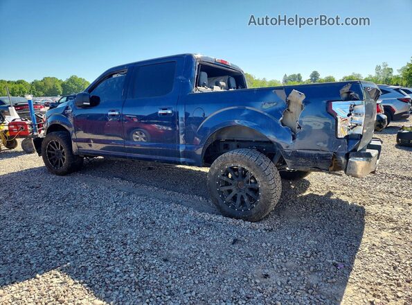 1FTEW1EP2LFC27773 2020 FORD F150 Blue Задня ліва чверть